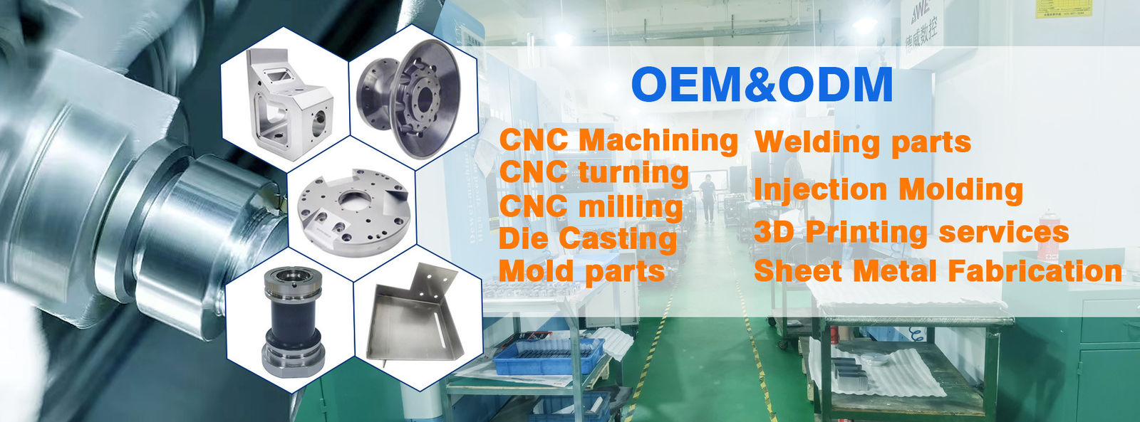calidad Partes giratorias CNC fábrica