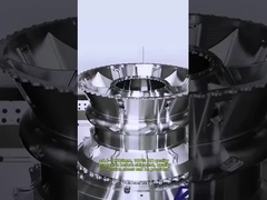 Piezas de torneado CNC de color personalizado con anodizado / pulido