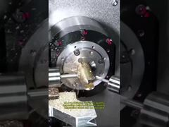 Servicios de fresado girado por CNC para aluminio, latón y acero inoxidable