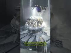 Ver Demostración del Servicio de Fresado CNC de Metal de Acero Inoxidable con Mecanizado CNC de Alta Velocidad de 5 Ejes