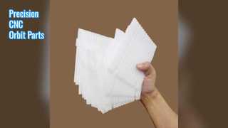 Piezas de plástico de órbita de mecanizado CNC de precisión