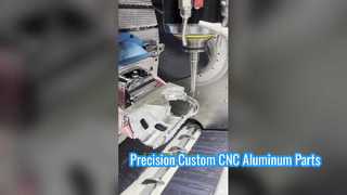 Partes de aluminio de CNC a medida