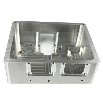 Partes de aluminio hechas a medida OEM CNC Creadas por el proceso de mecanizado CNC y Deburrs Componentes de aluminio personalizados para industriales