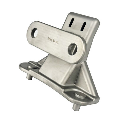 Buen precio Un soporte de aluminio mecanizado por CNC. en línea