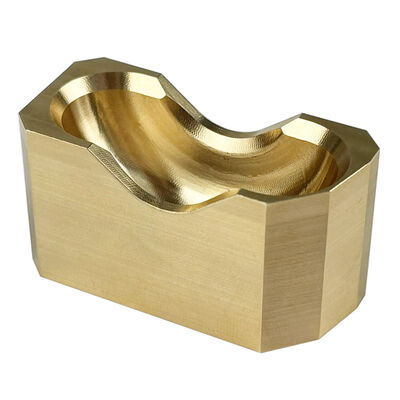 Buen precio Bloque de montura de latón mecanizado a medida con CNC. en línea
