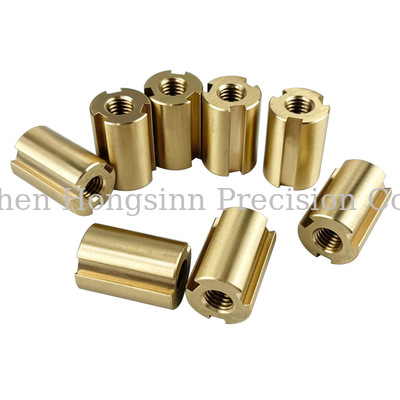 Buen precio Componentes de Torneado de Latón | Piezas Torneadas de Precisión CNC con Tolerancia de +/-0.005mm, Color Personalizado y Alta Precisión Duradera En línea