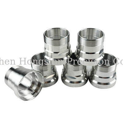 Buen precio Partes de aluminio de torneado CNC de alta precisión con color y tolerancia personalizados +/- 0,005 mm En línea