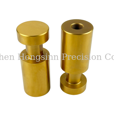 Buen precio Precision CNC Lathe Parts with +/-0.005mm Tolerance and Customized Color Anodizing Surface Treatment En línea
